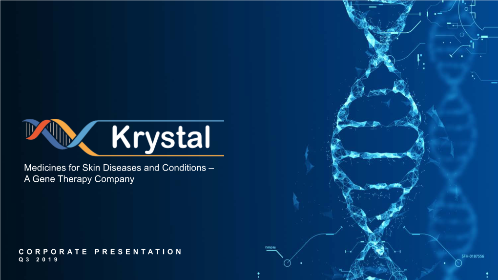 Dystrophic Epidermolysis Bullosa