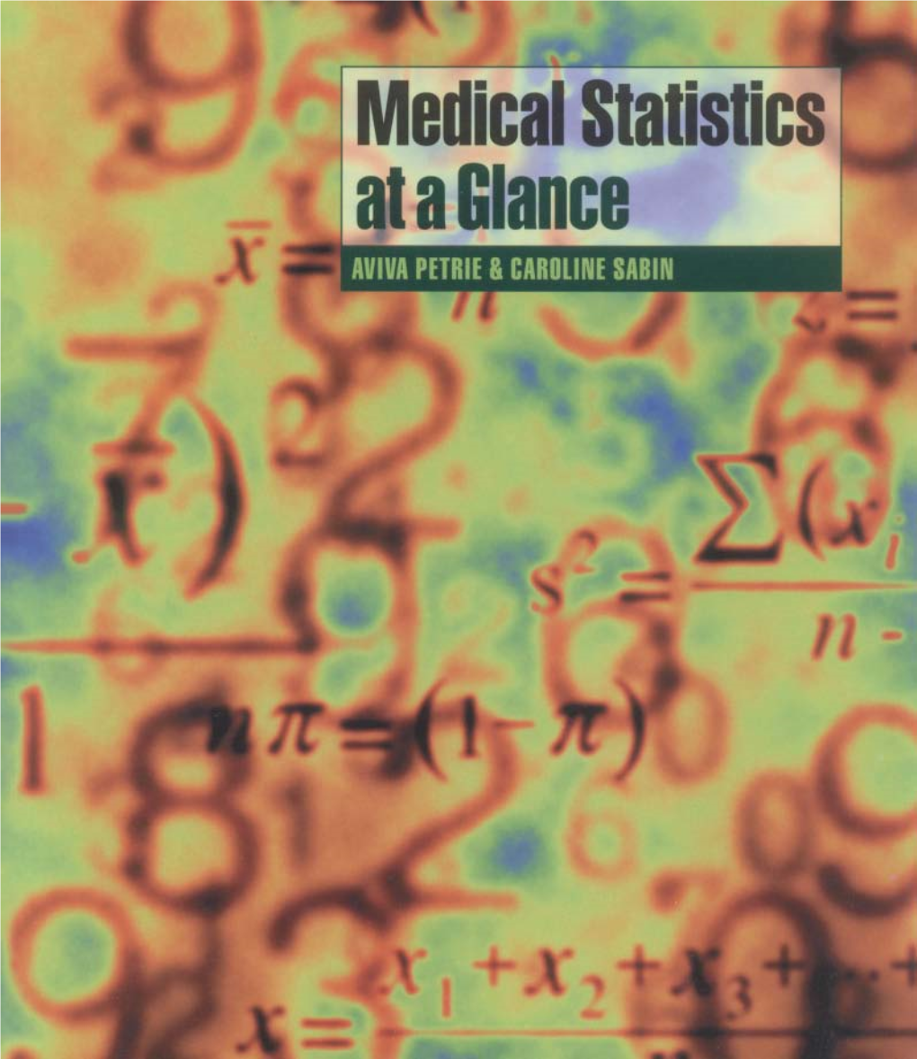 Medical Statistics Book