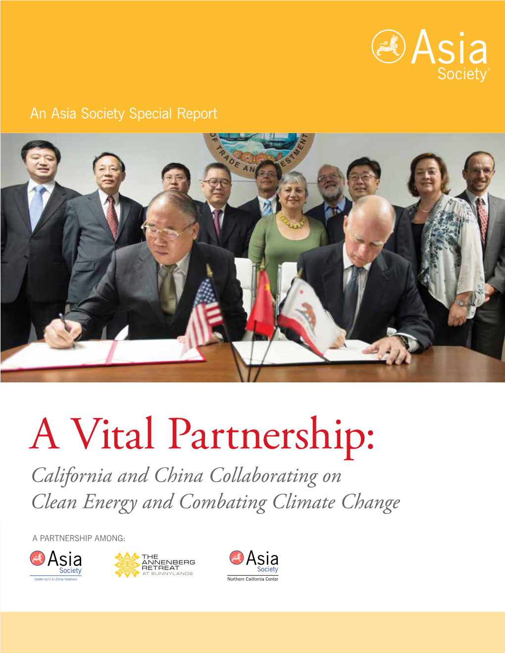 A Vital Partnership: California and China Collaborating On