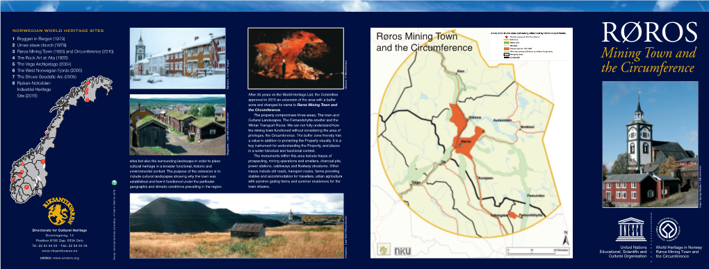 Røros Mining Town and the Circumference