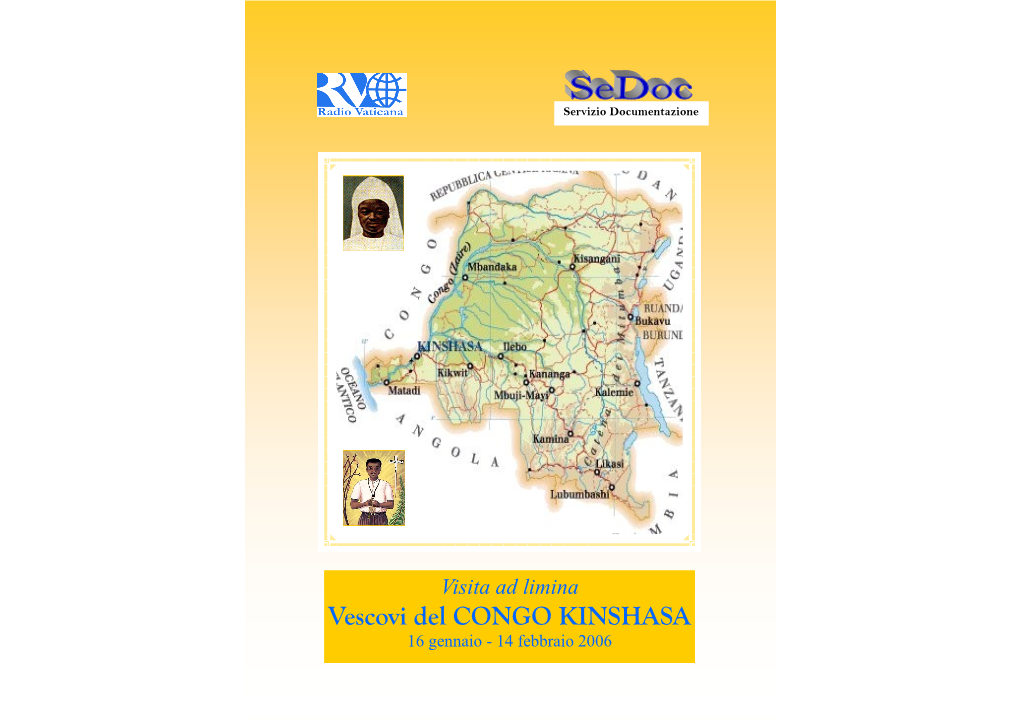 Vescovi Del CONGO KINSHASA 16 Gennaio - 14 Febbraio 2006