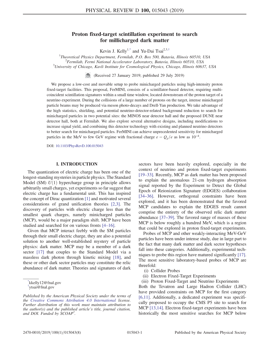 Proton Fixed-Target Scintillation Experiment to Search for Millicharged Dark Matter