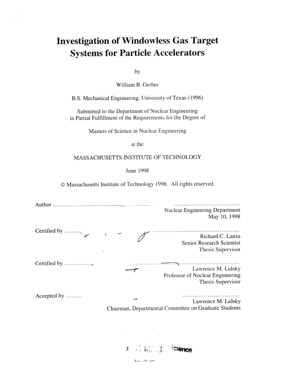 Investigation of Windowless Gas Target Systems for Particle Accelerators