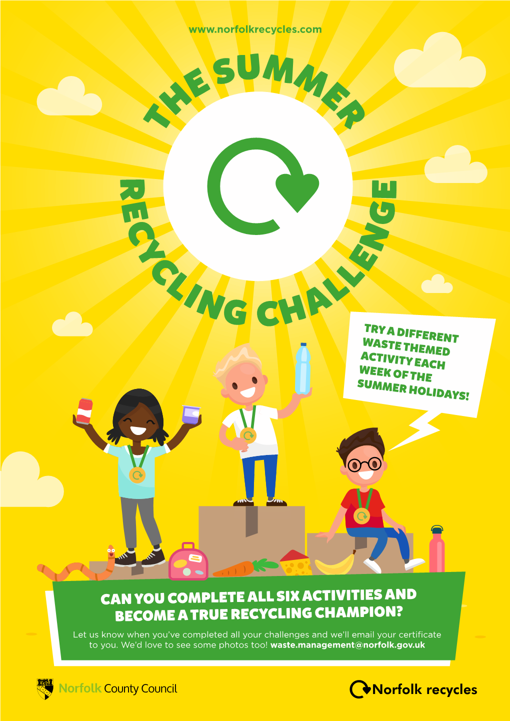 Summer Recycling Challenge
