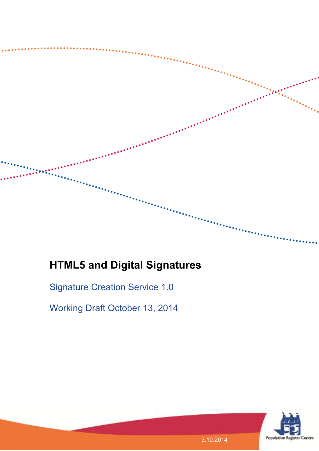 HTML5 and Digital Signatures