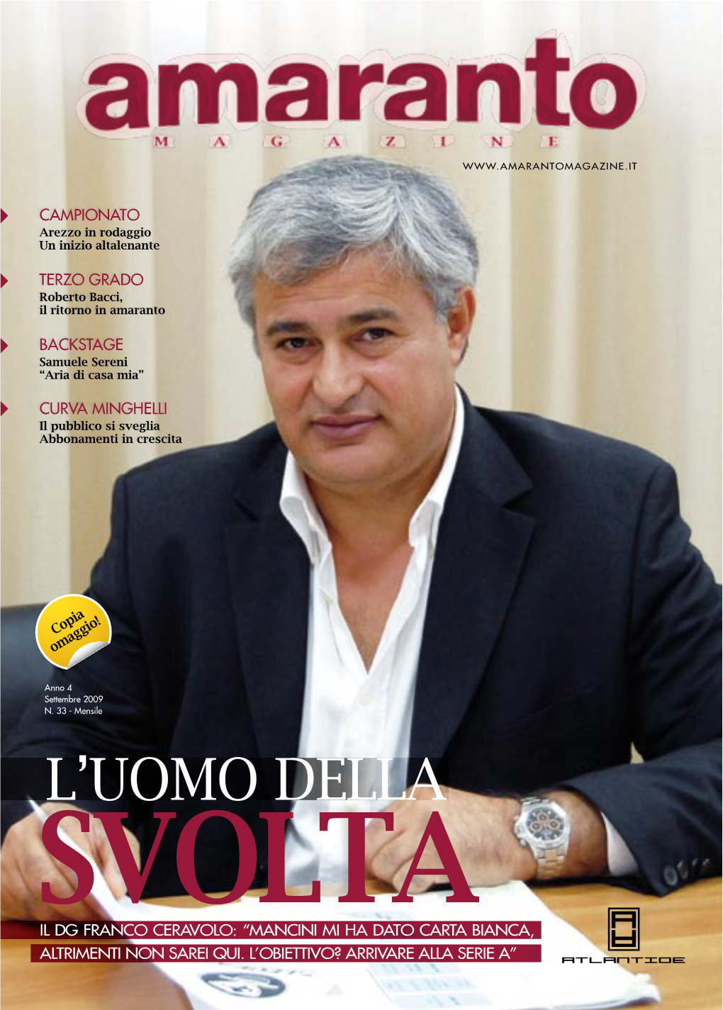 Amaranto Magazine Settembre 2009