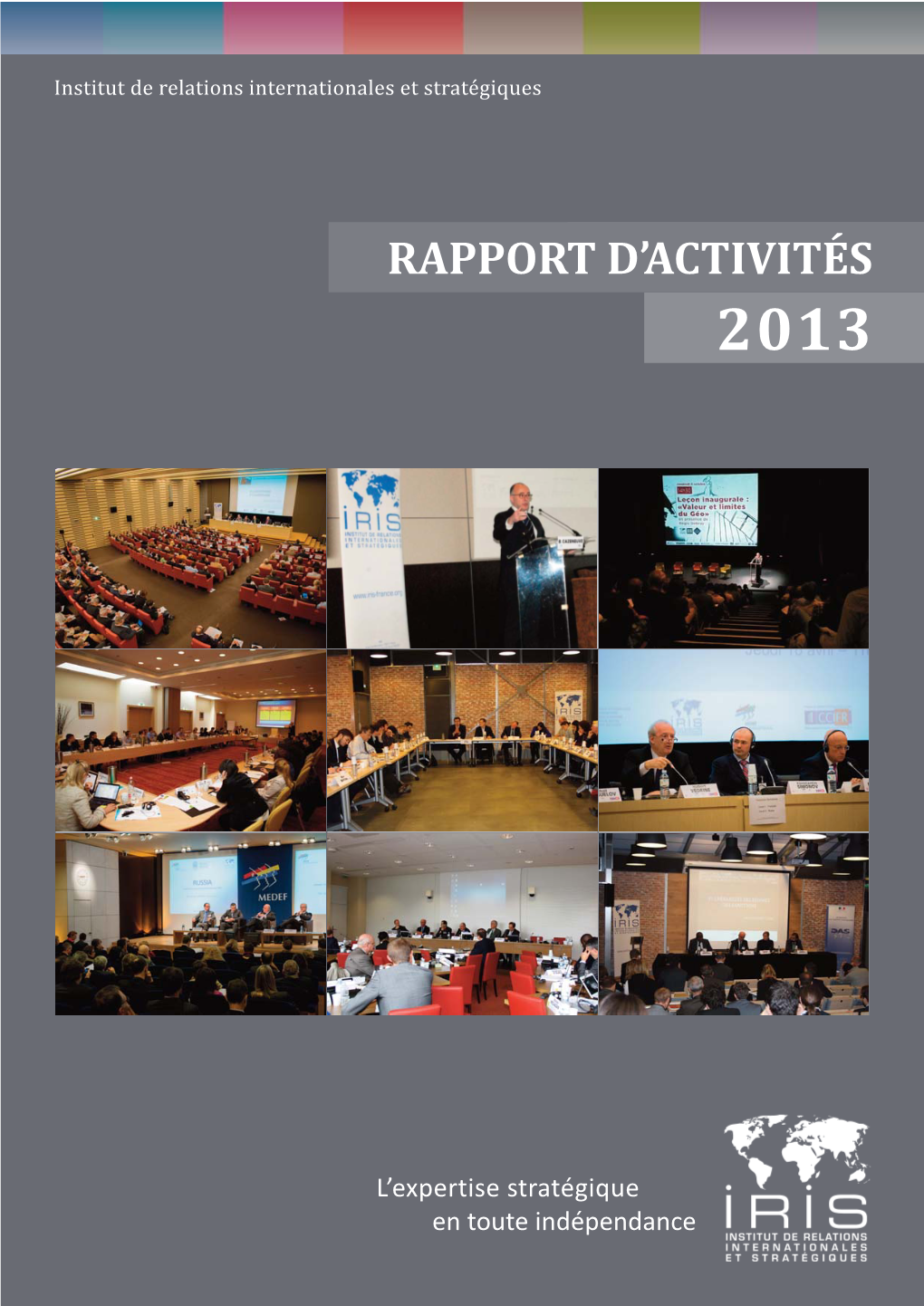 Rapport D'activités 2013