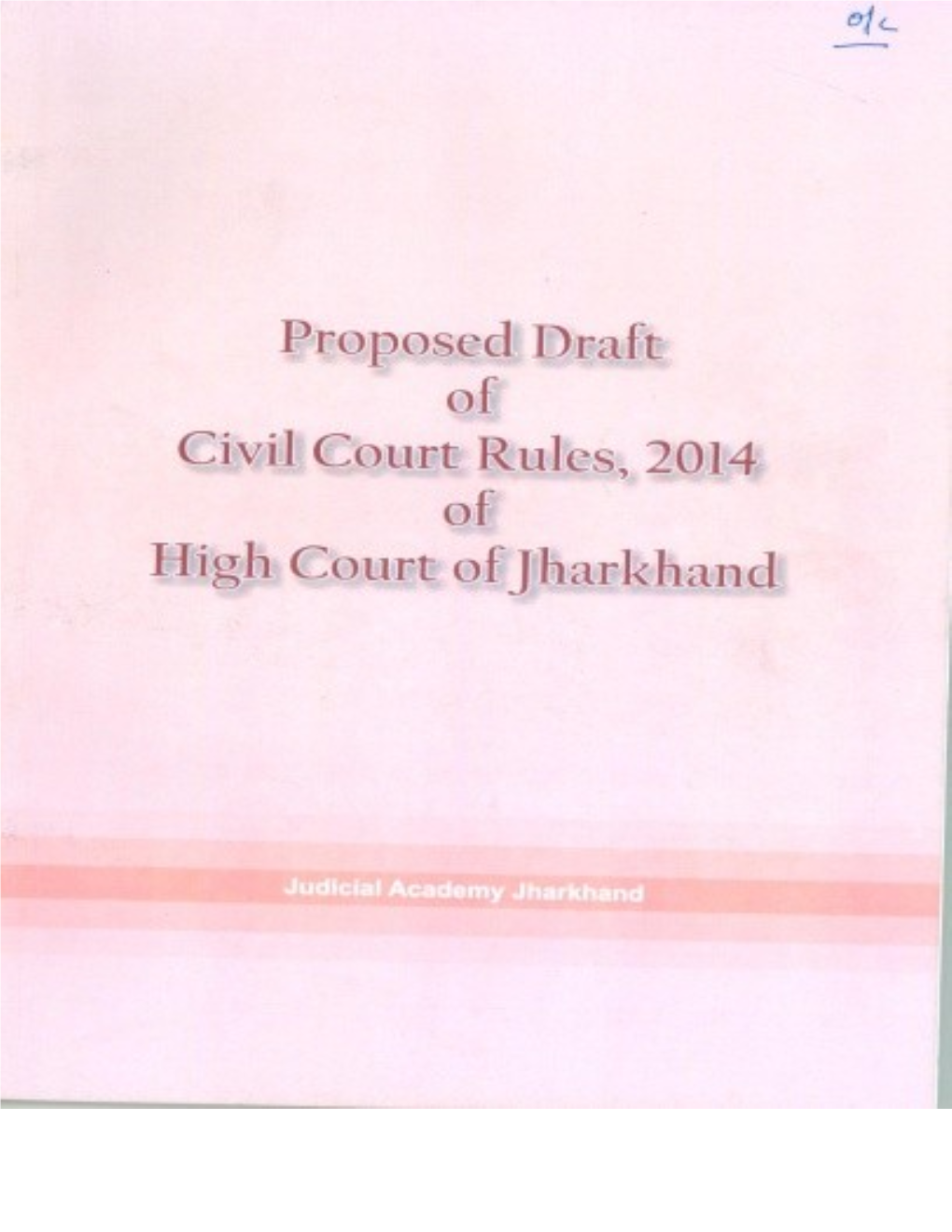 Proposed Civil Court Rules.Pdf