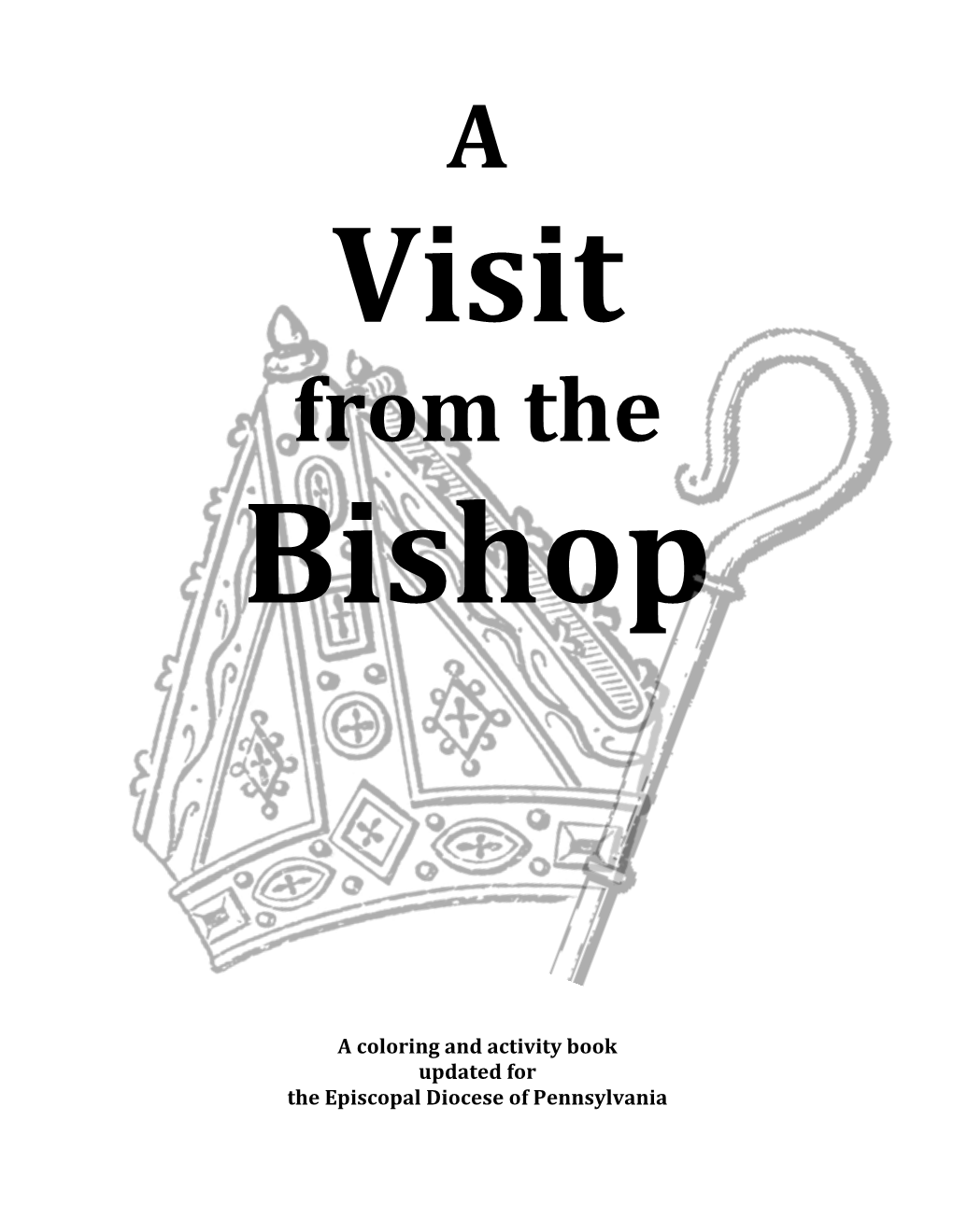 Coloring Book for Bishop's Visitation