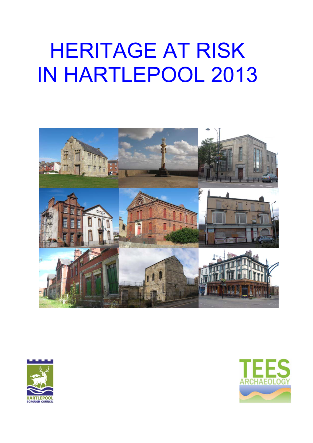 Heritage at Risk in Hartlepool 2013