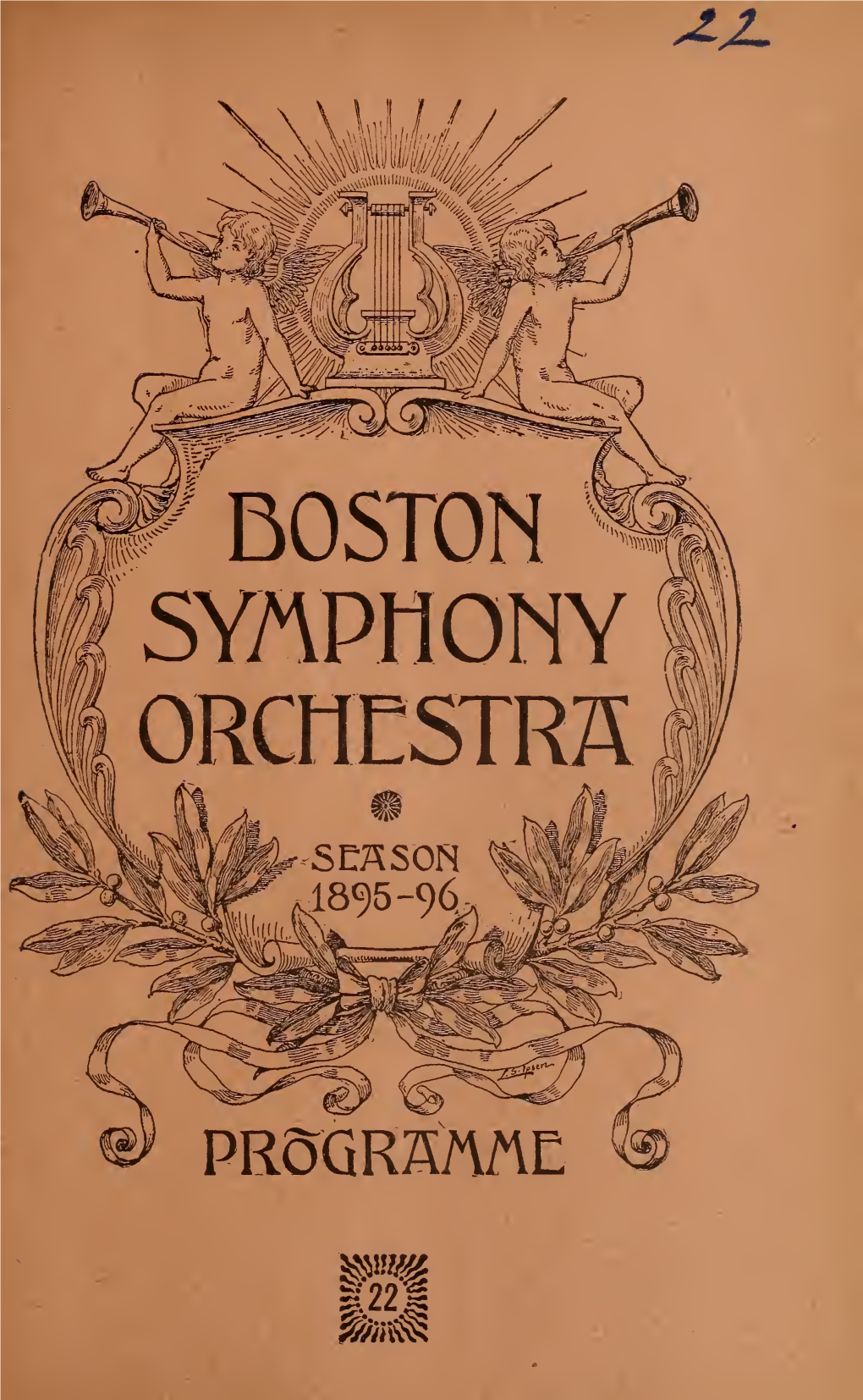 Boston Symphony Orchestra Concert Programs, Season 15, 1895