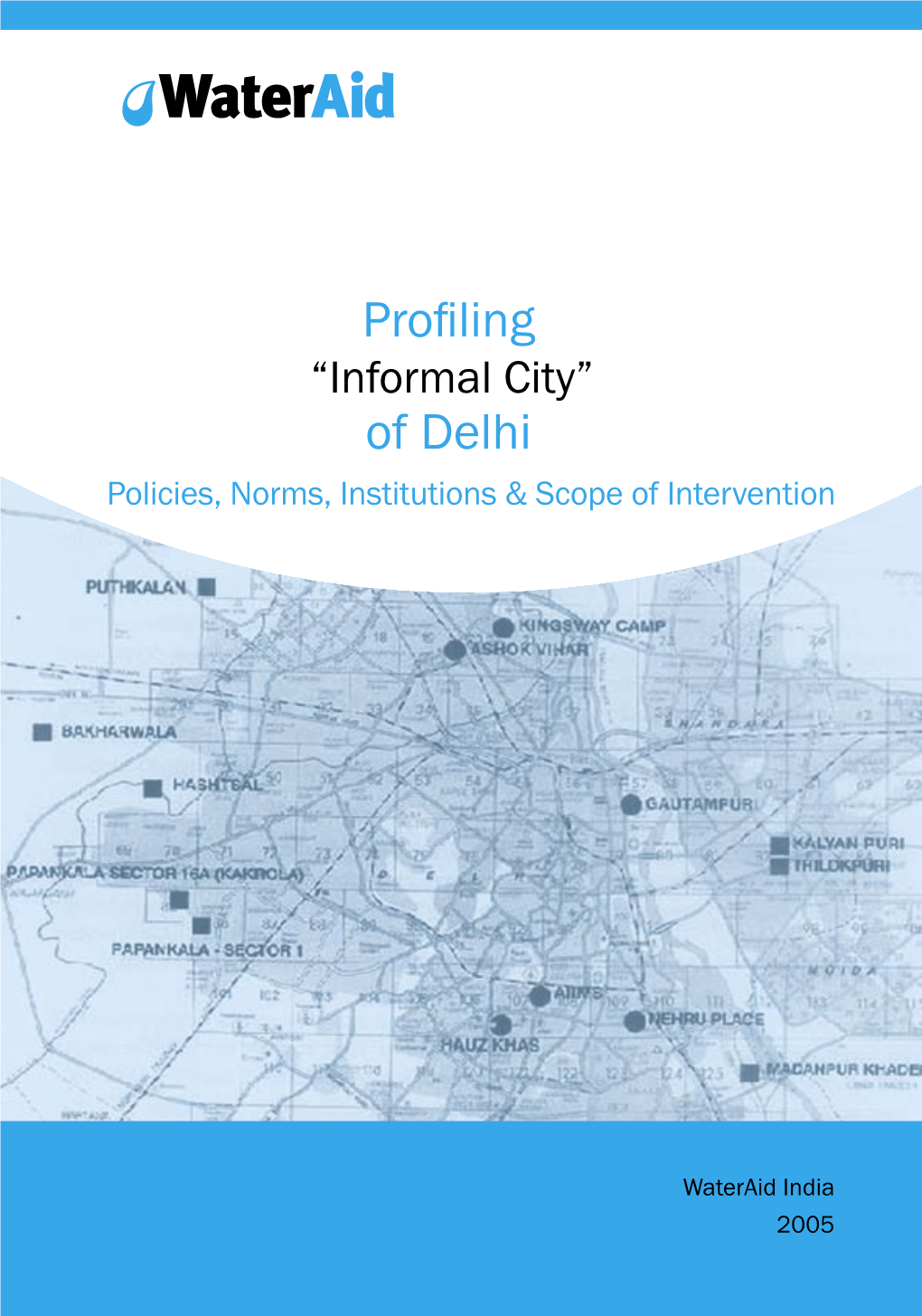 Profiling 'Informal' City of Delhi