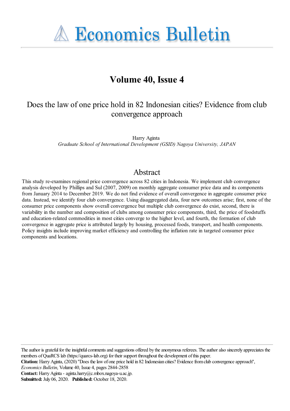 Volume 40, Issue 4