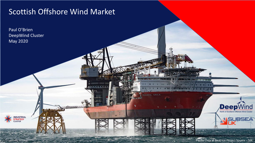 Scottish Offshore Wind Market