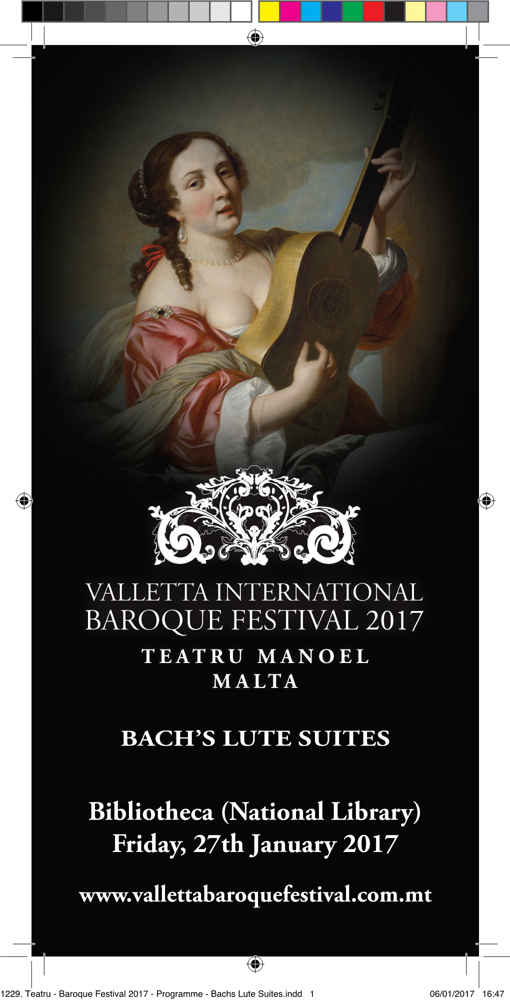 Bachs Lute Suites.Indd 1 06/01/2017 16:47 FOREWORD