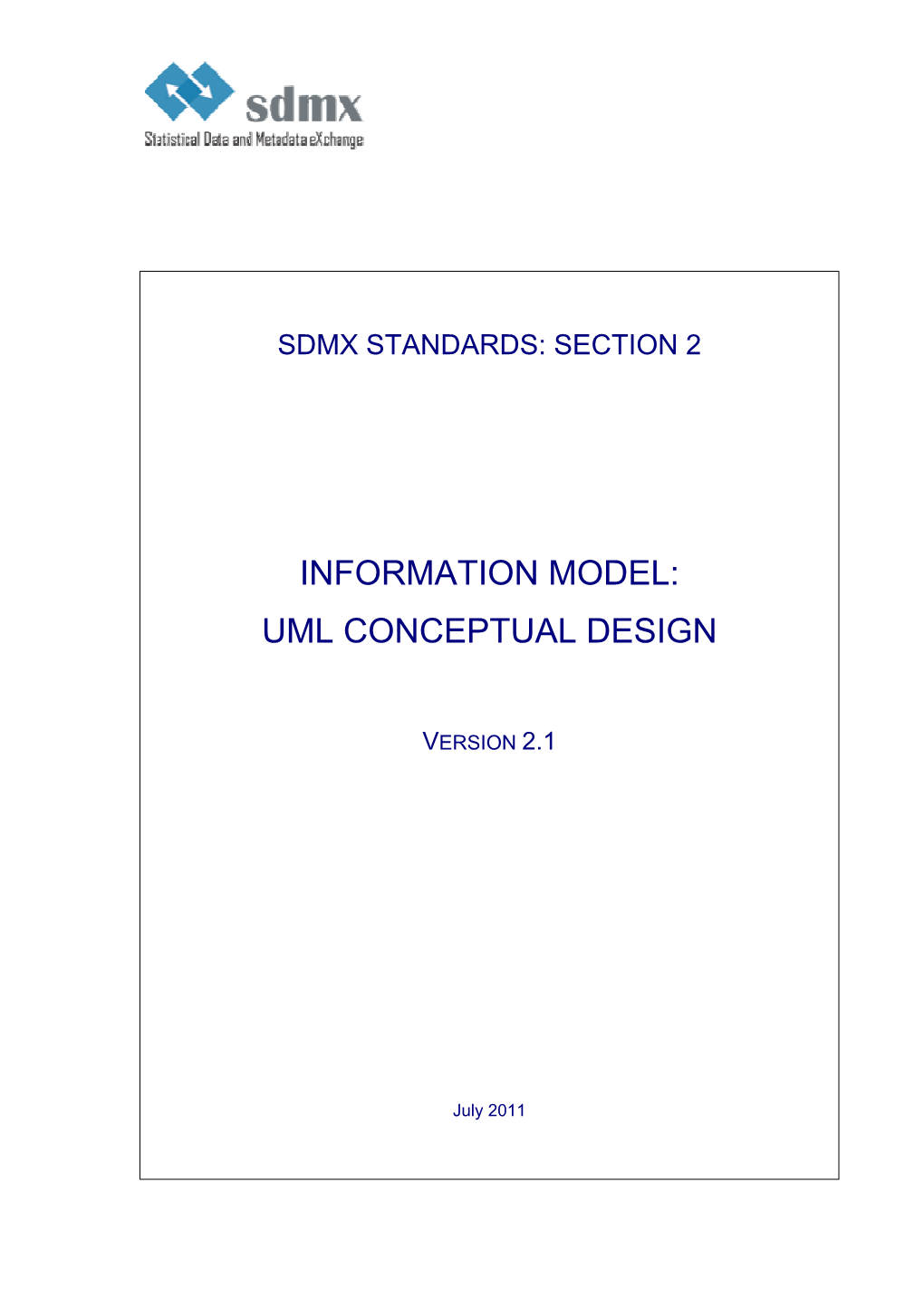 Information Model: Uml Conceptual Design