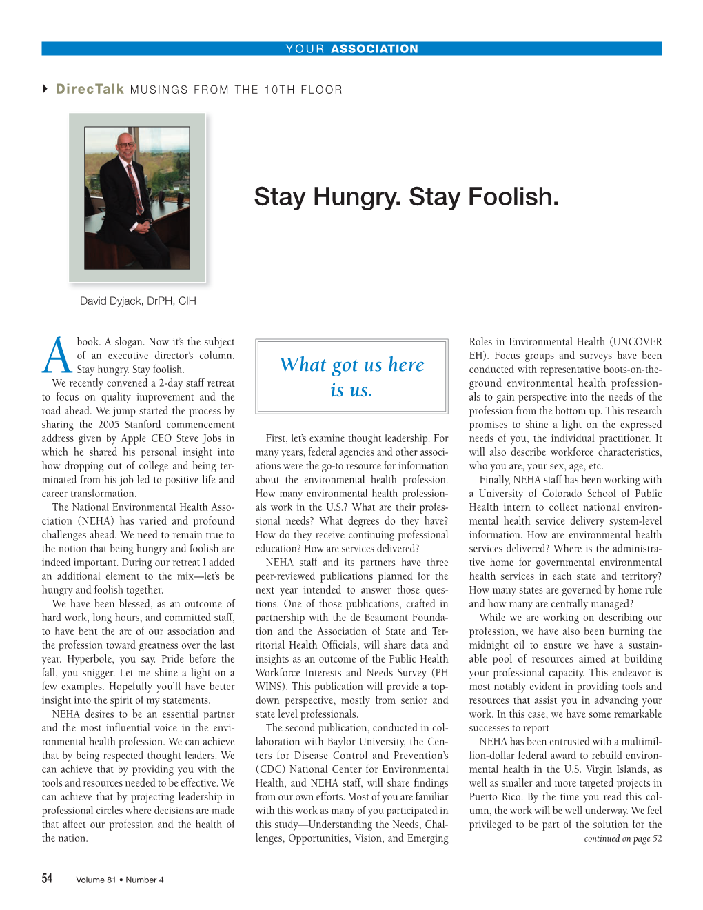 Stay Hungry. Stay Foolish. (PDF)