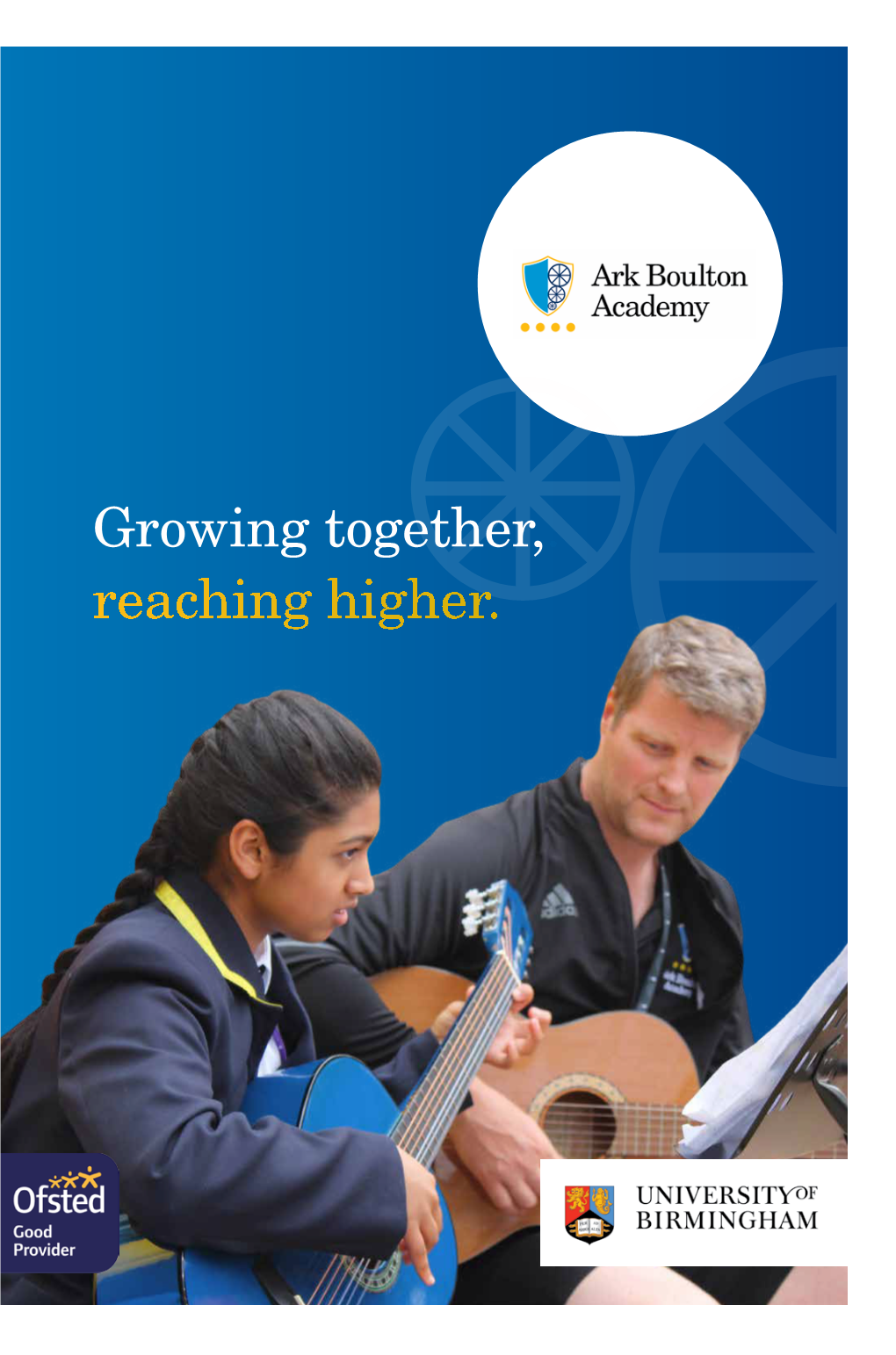 Growing Together,. Reaching Higher. the Ark School Network