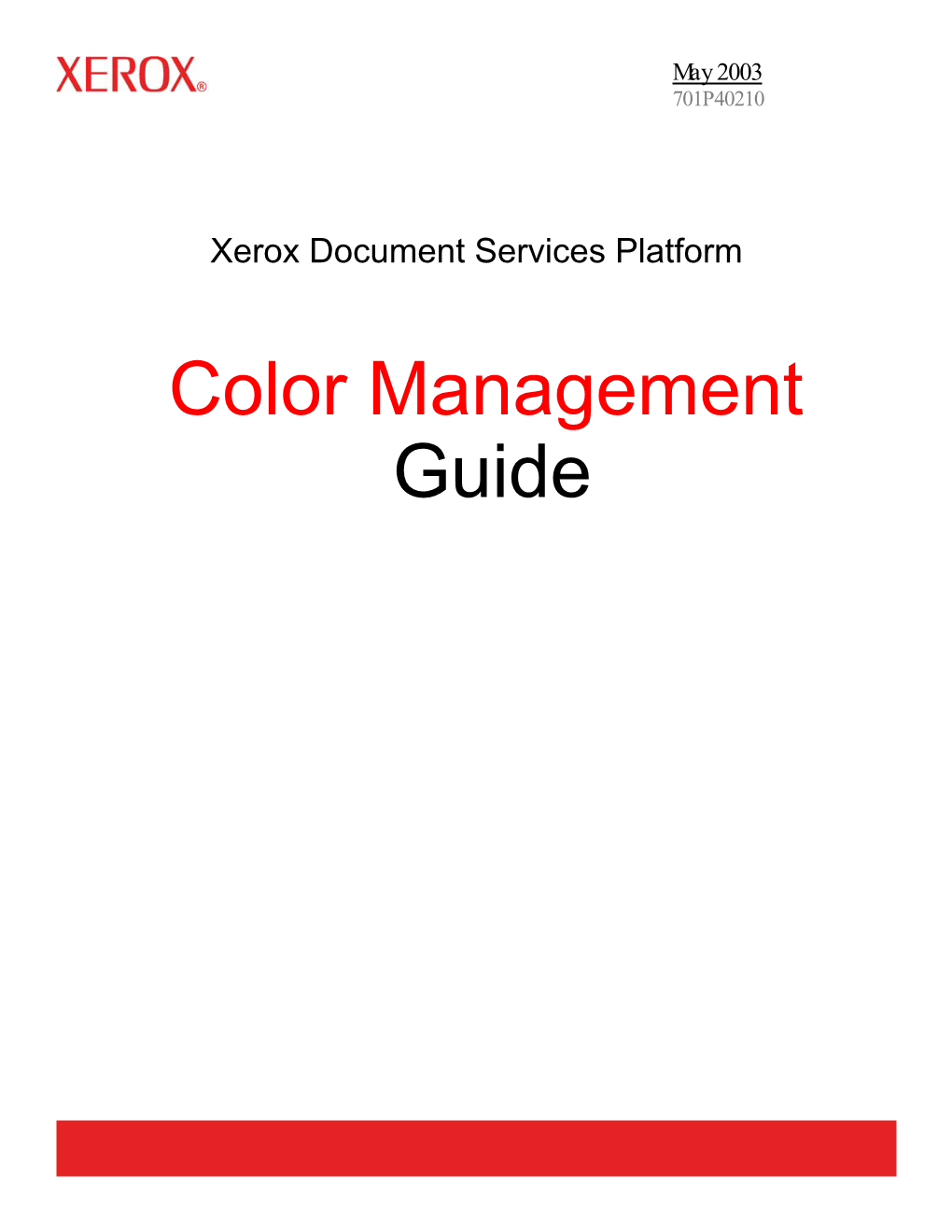 Color Management Guide