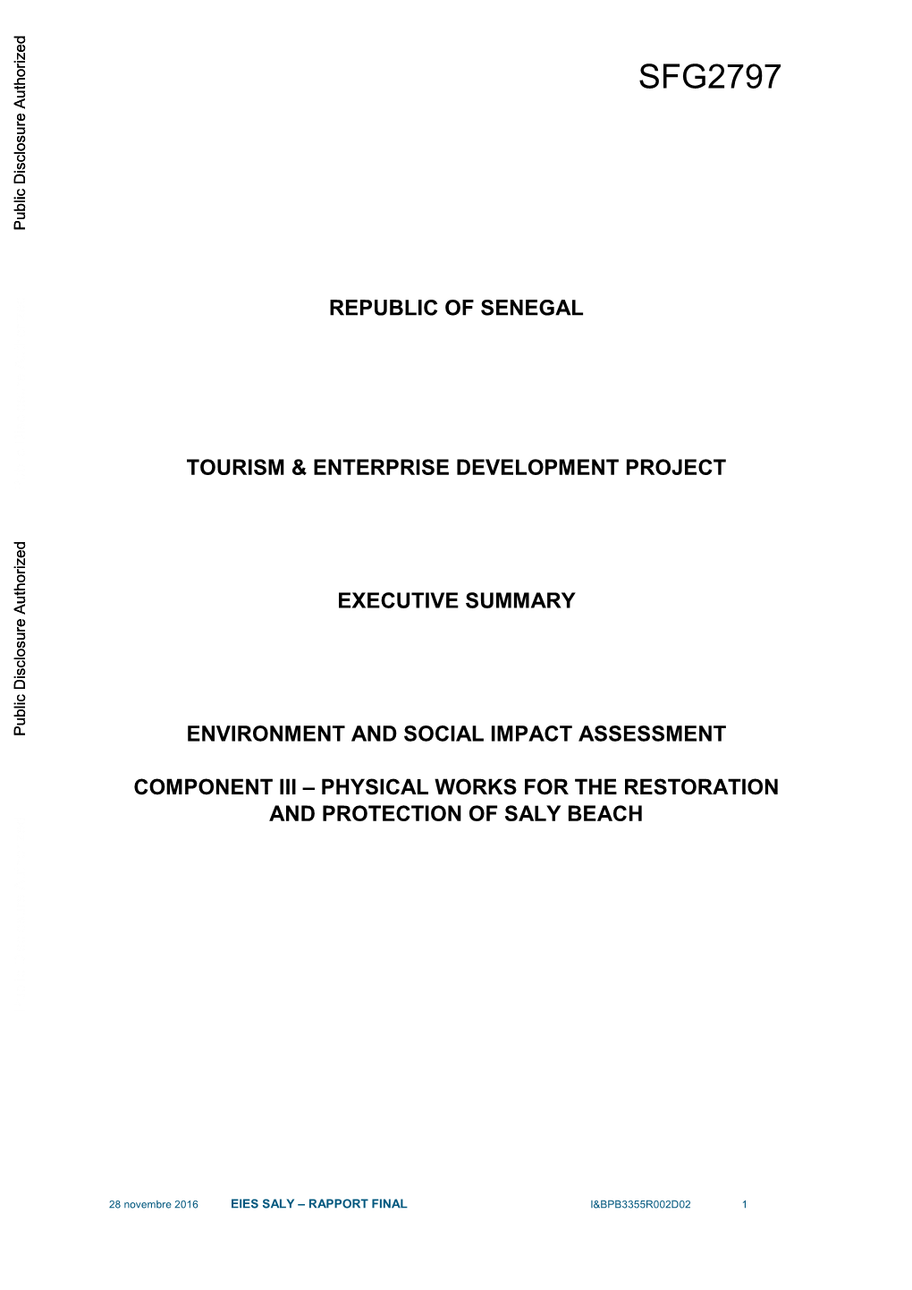 World Bank Document