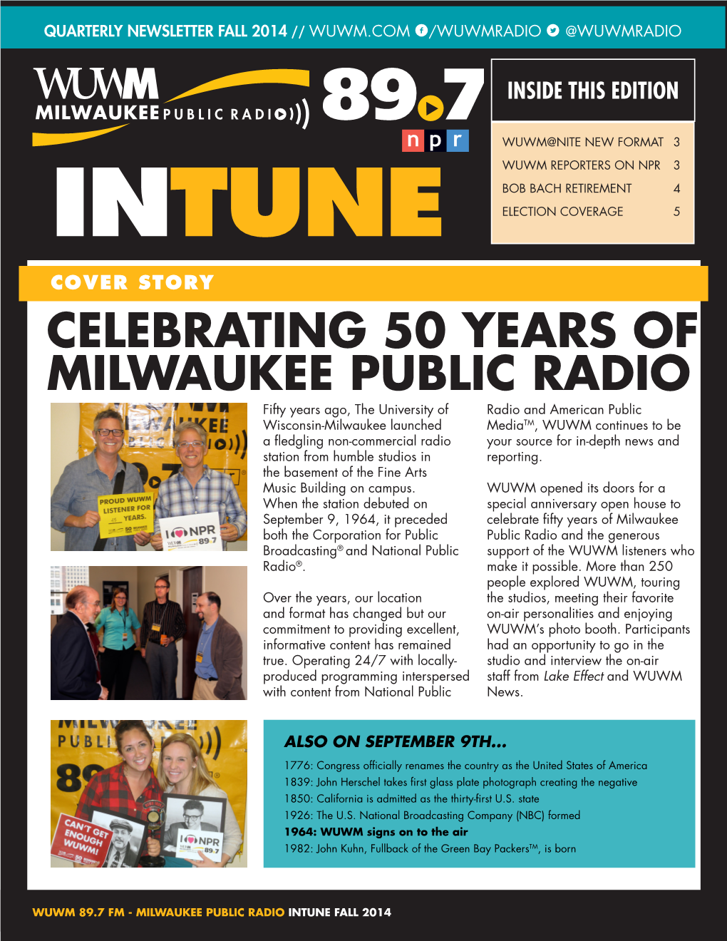 Celebrating 50 Years of Milwaukee Public Radio