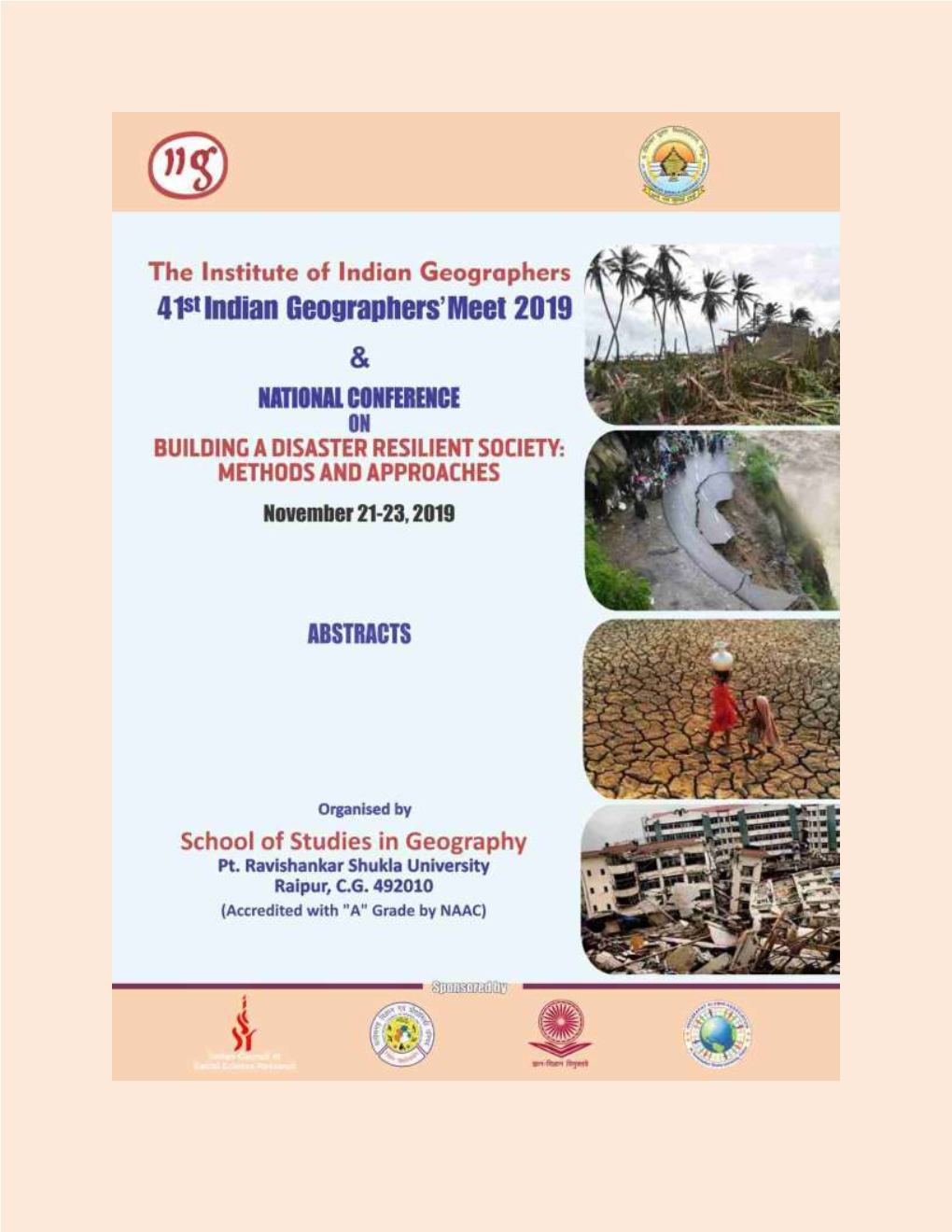 Building a Disaster Resilient Society: Methods and Approaches