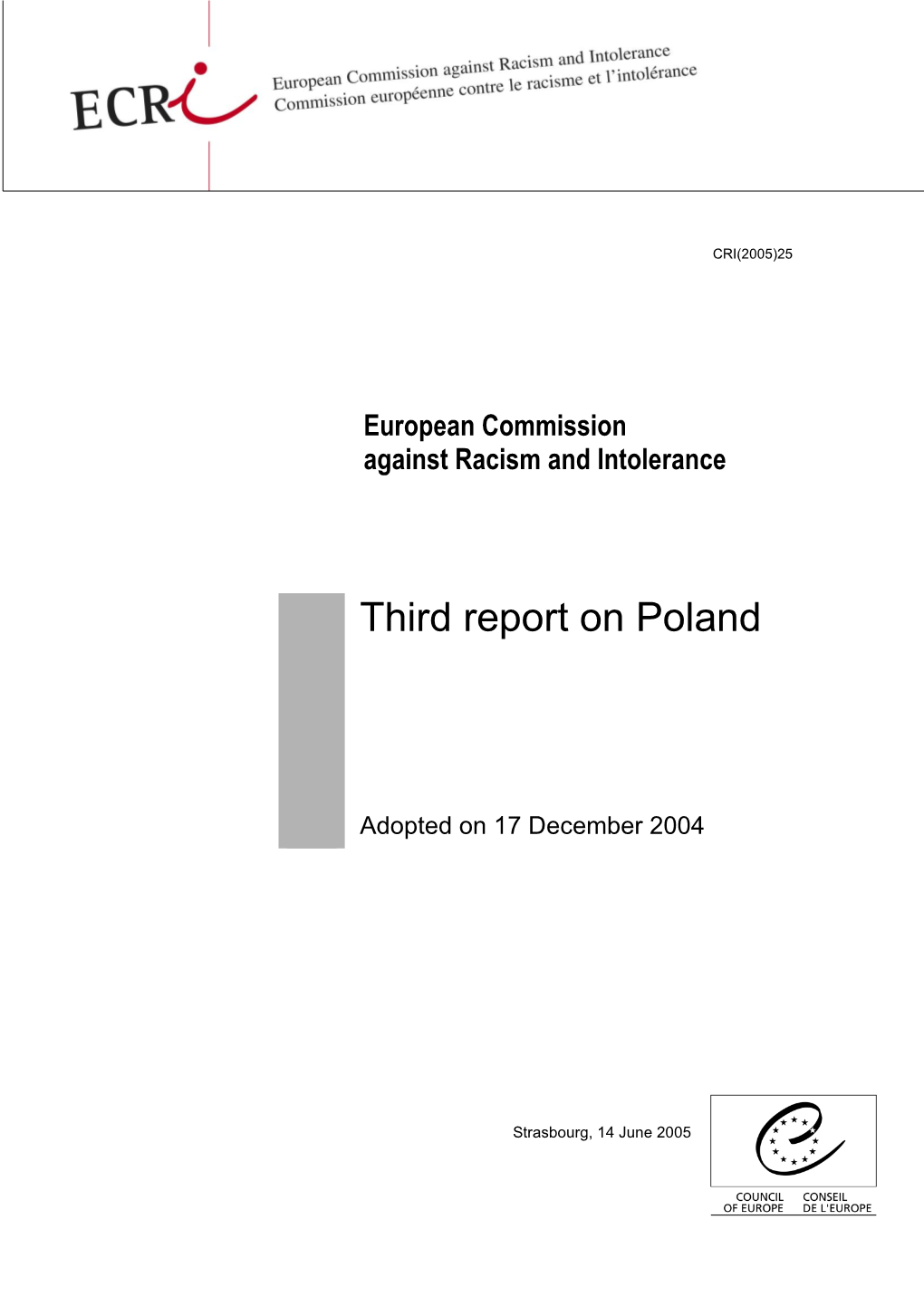 Third Report on Poland