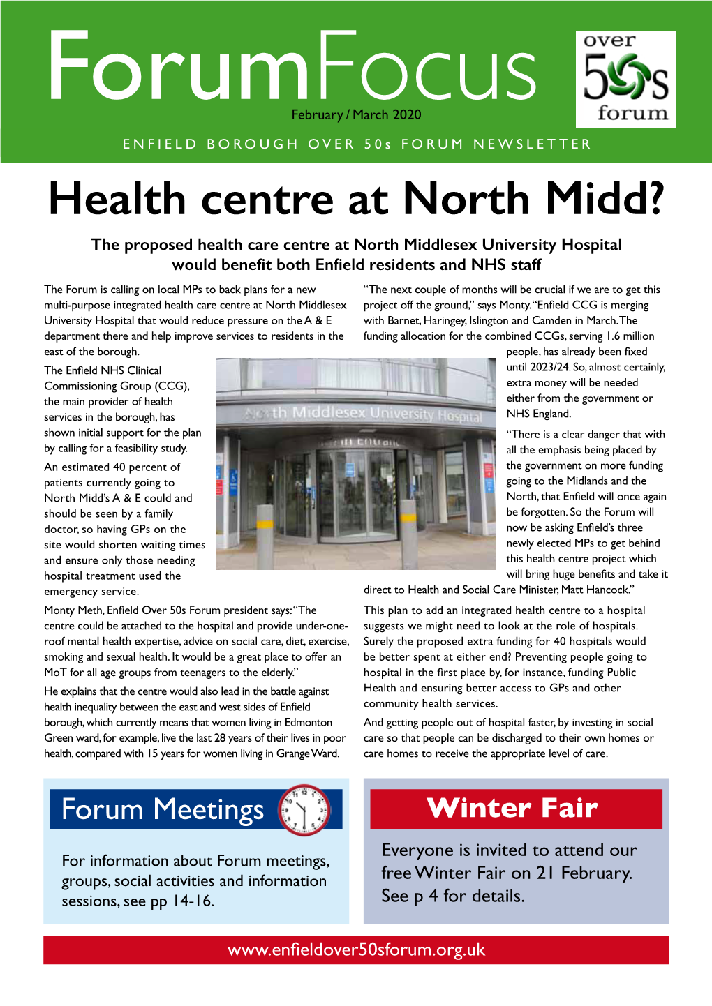 Health Centre at North Midd?