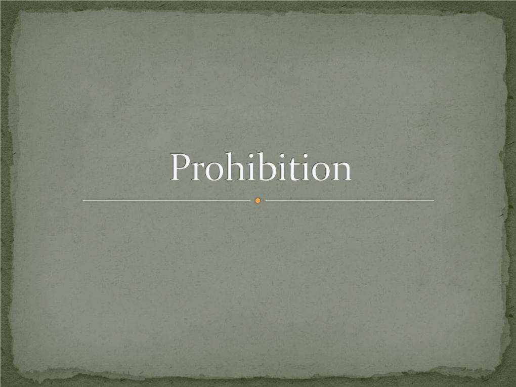 Prohibition Powerpoint.Pdf