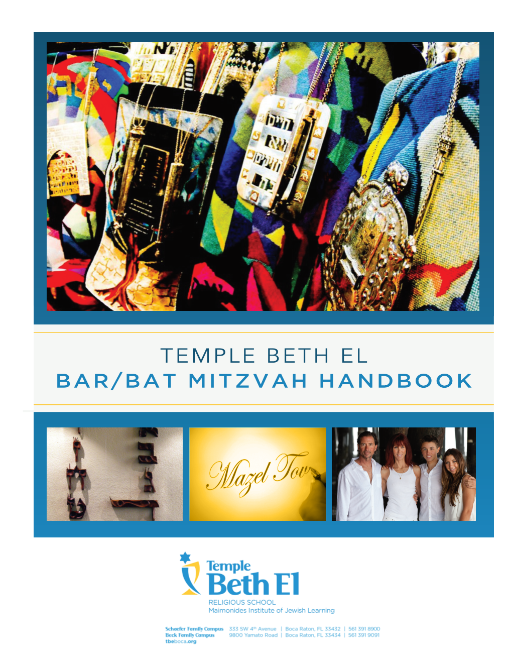 Temple Beth El Bar/Bat Mitzvah Handbook