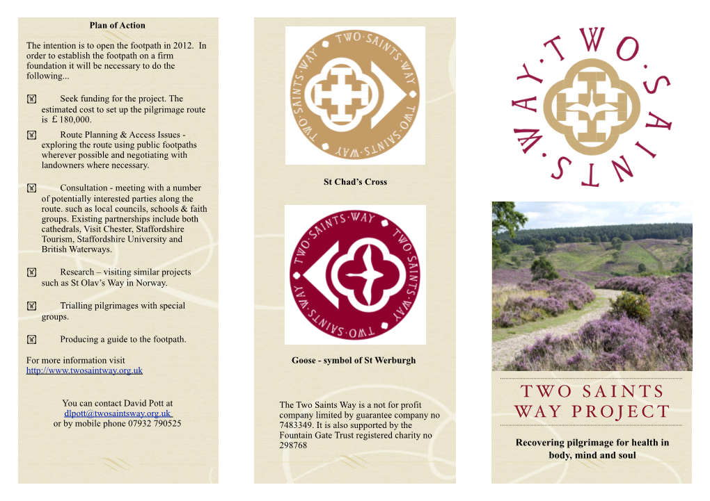 Pilgrimage Route Leaflet Updated2