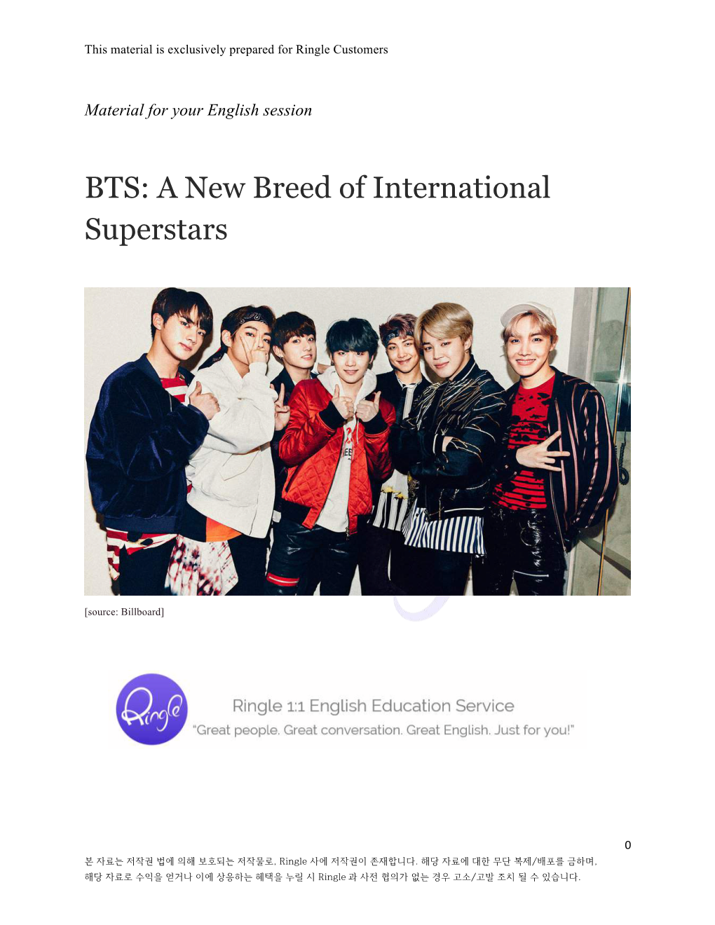 BTS: a New Breed of International Superstars