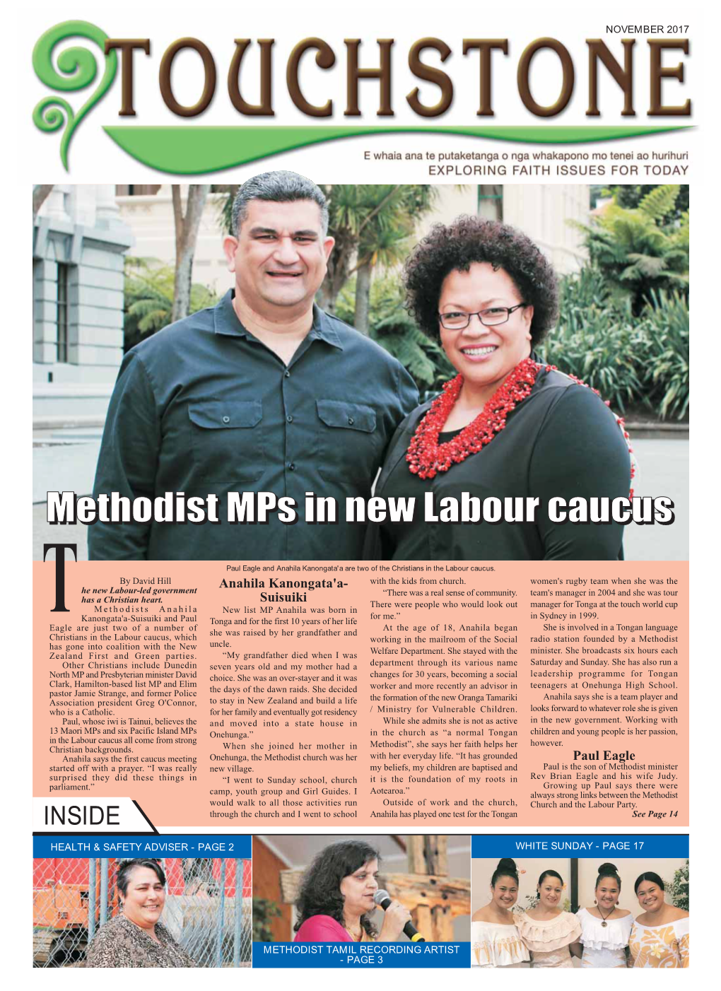 Methodist Mps in New Labour Caucus