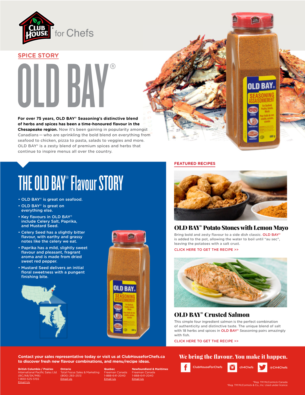 THE OLD BAY® Flavour STORY • OLD BAY® Is Great on Seafood