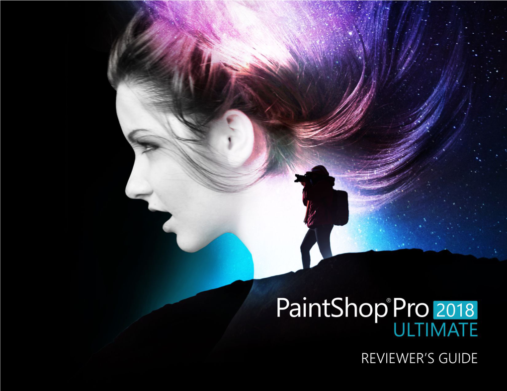 Corel Paintshop Pro 2018 Reviewer's Guide