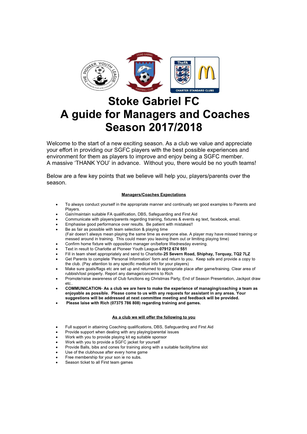 A Guide for Managers and Coaches