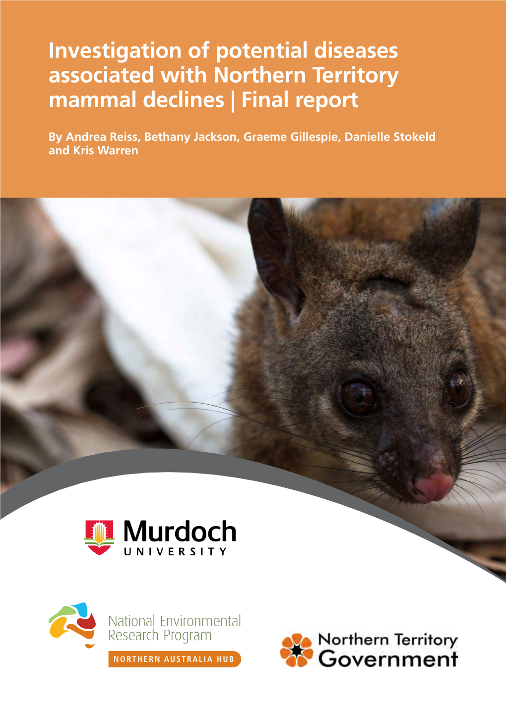 Investigation of Potential Diseases Associated with Northern Territory Mammal Declines | Final Report