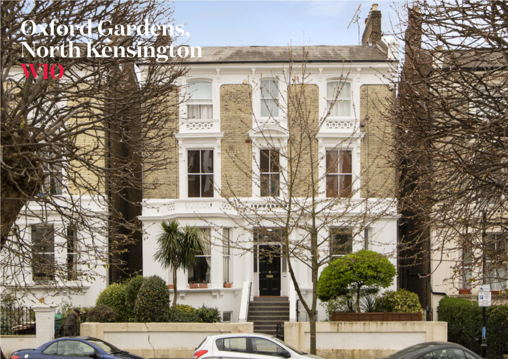 Oxford Gardens, North Kensington W10 a Stylish Loft-Style Two Bedroom Apartment Occupying the Top Two Floors of a Glorious Period Conversion on Oxford Gardens