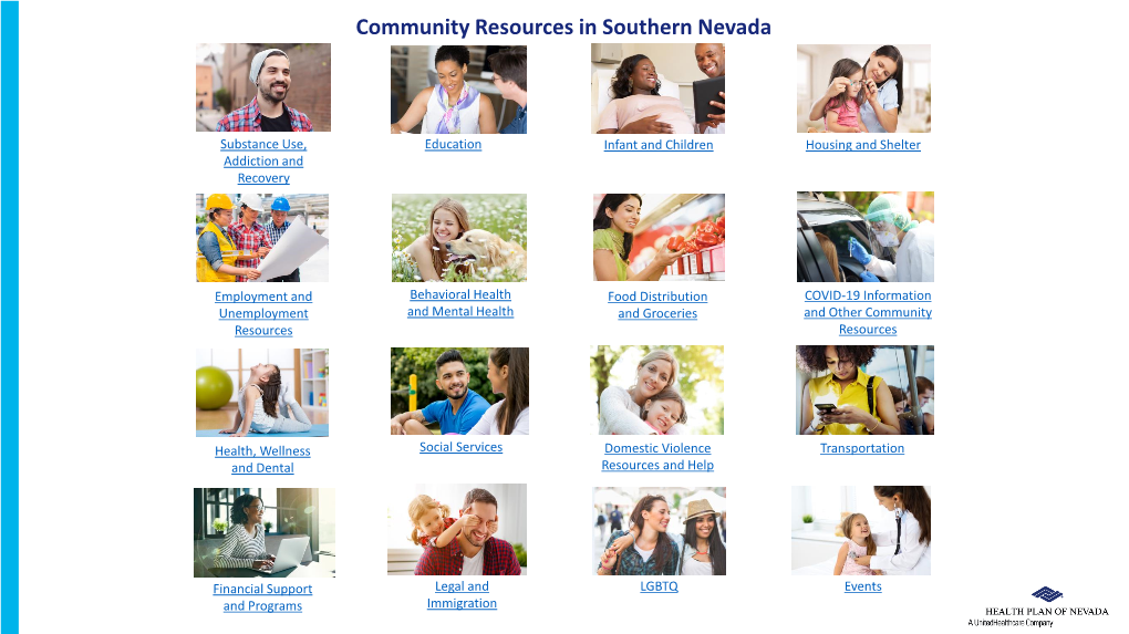 Southern Nevada Community Resources (PDF)