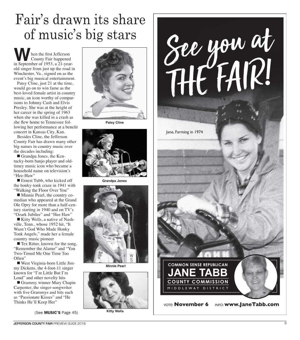 Fair's Drawn Its Share of Music's Big Stars