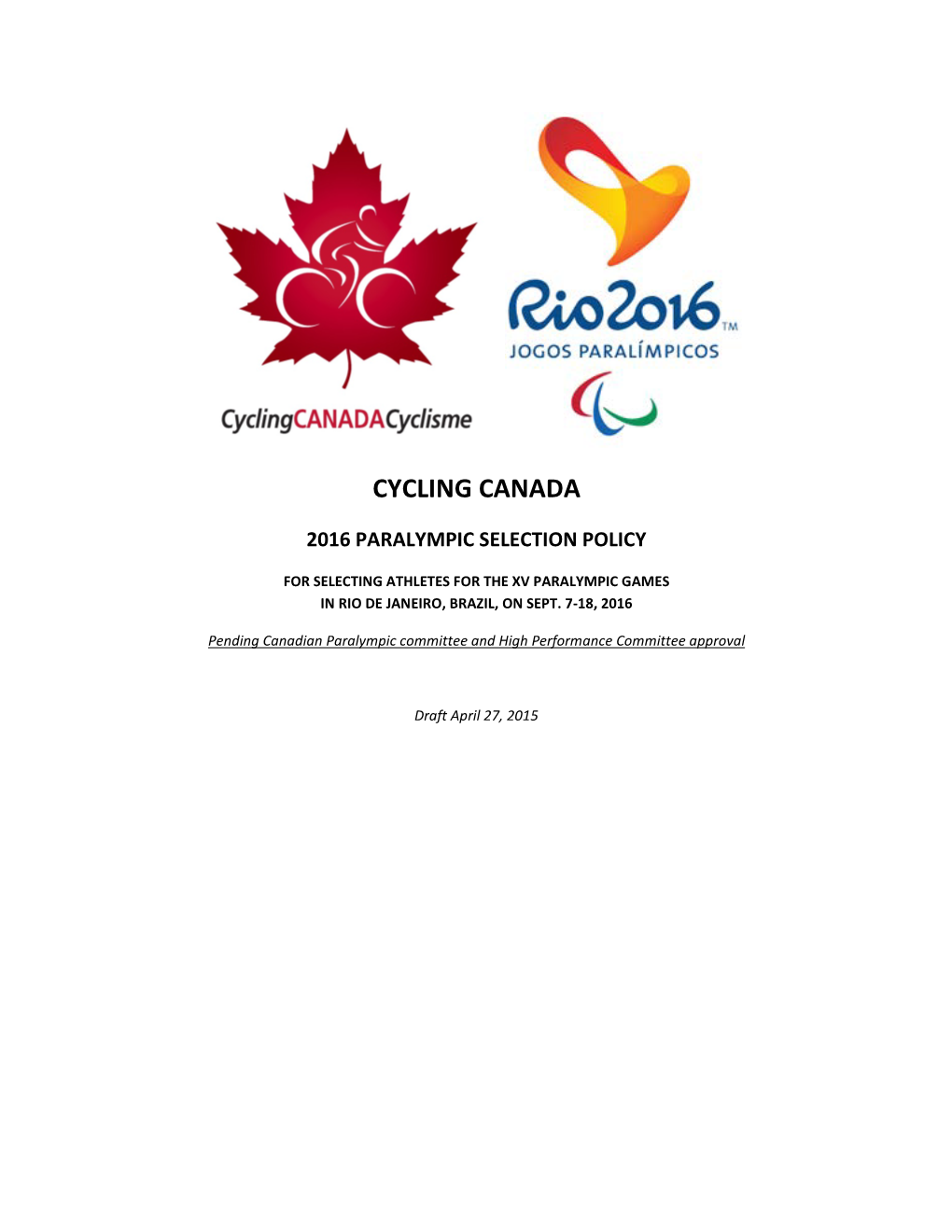 Cycling Canada