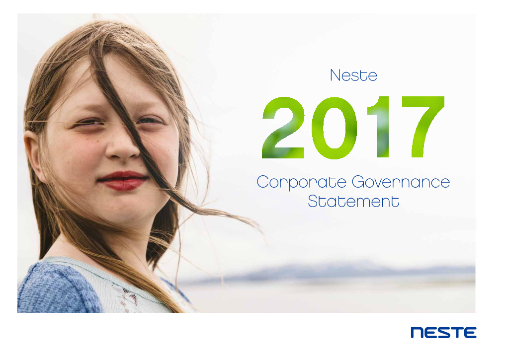 Neste Corporate Governance Statement 2017 65
