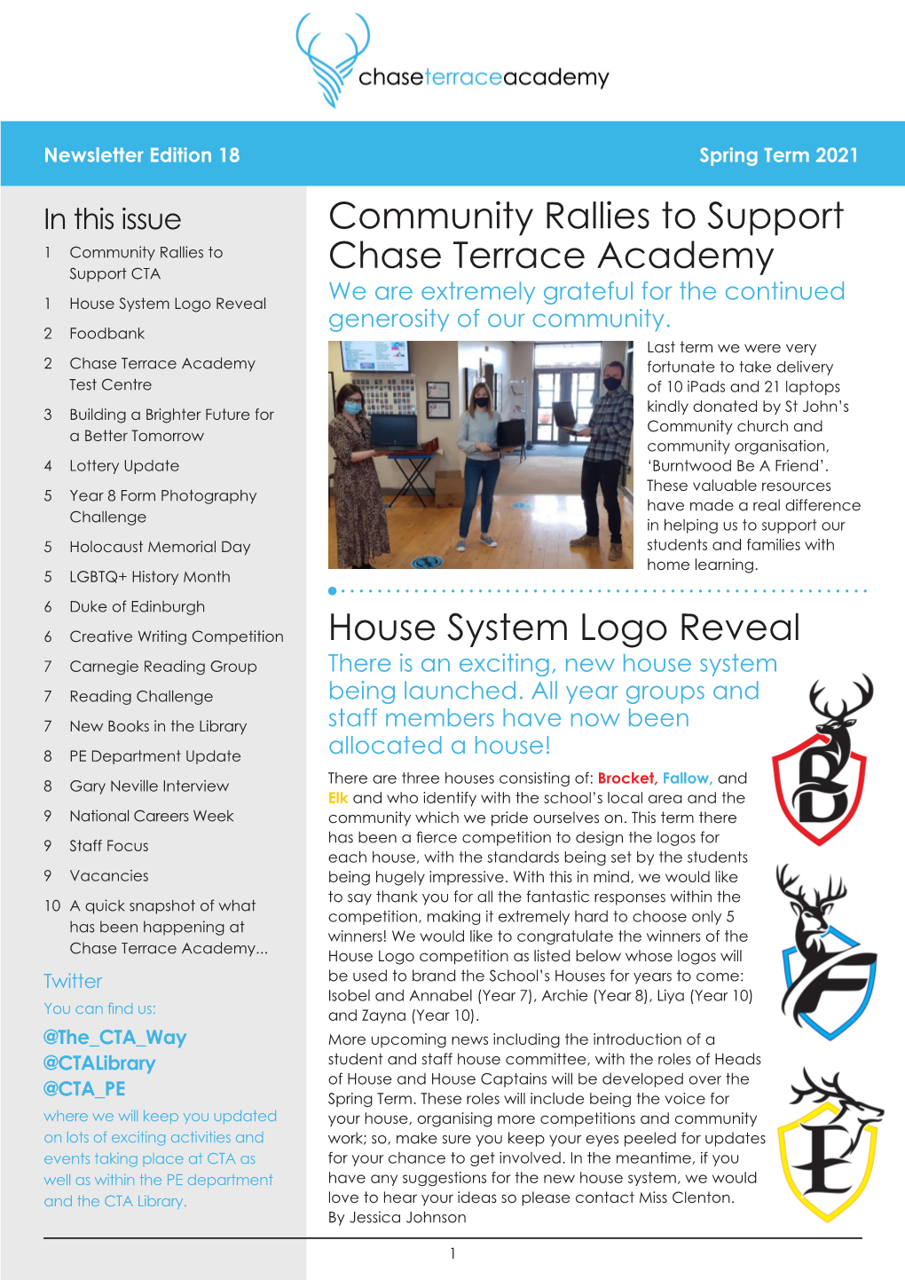 Spring Newsletter 2021