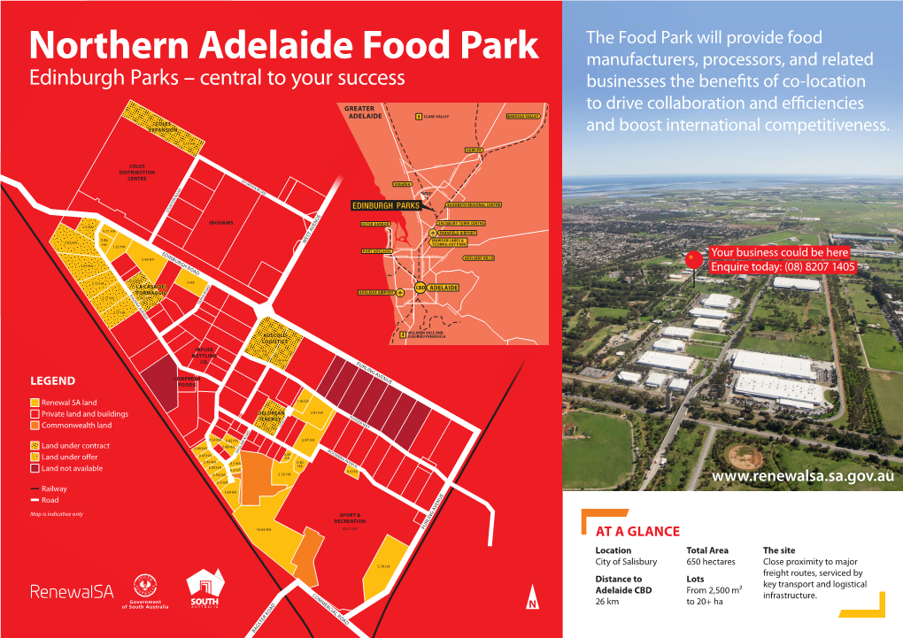 Northern Adelaide Food Park Site