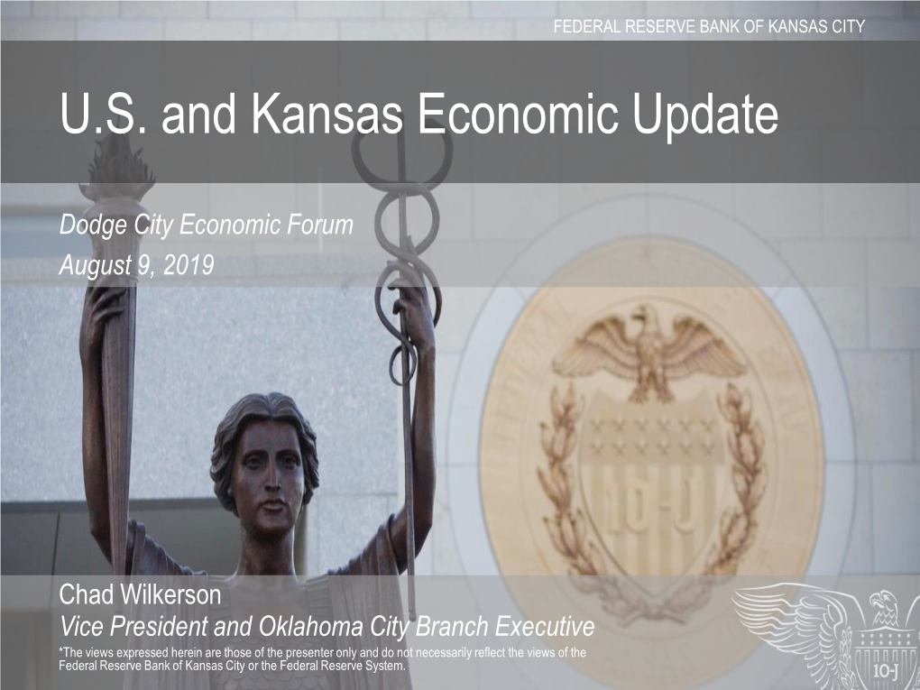 Pdf U.S. and Kansas Economic Outlook