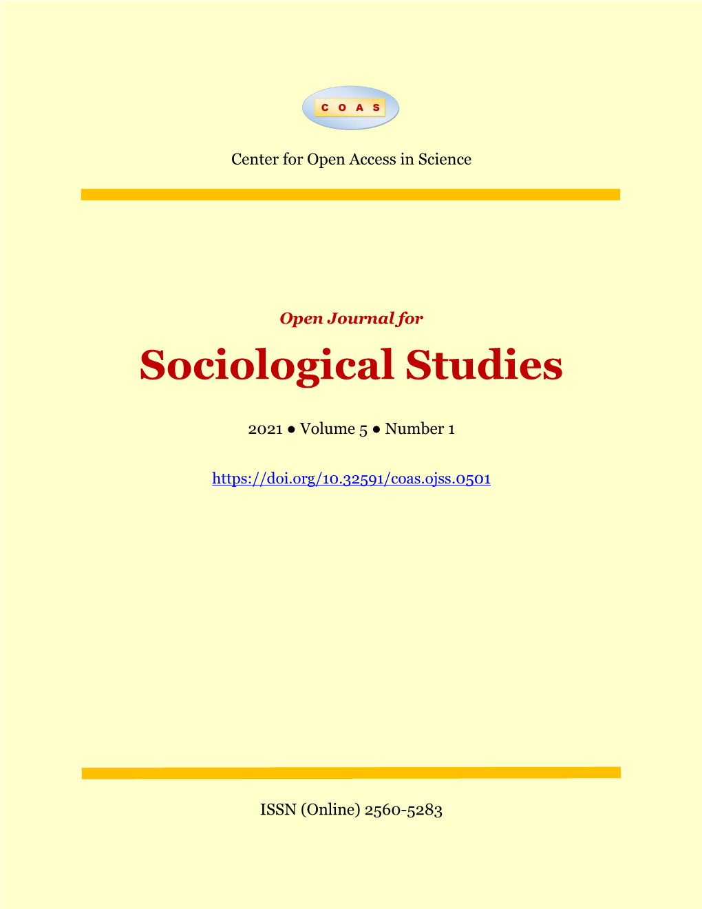 Sociological Studies