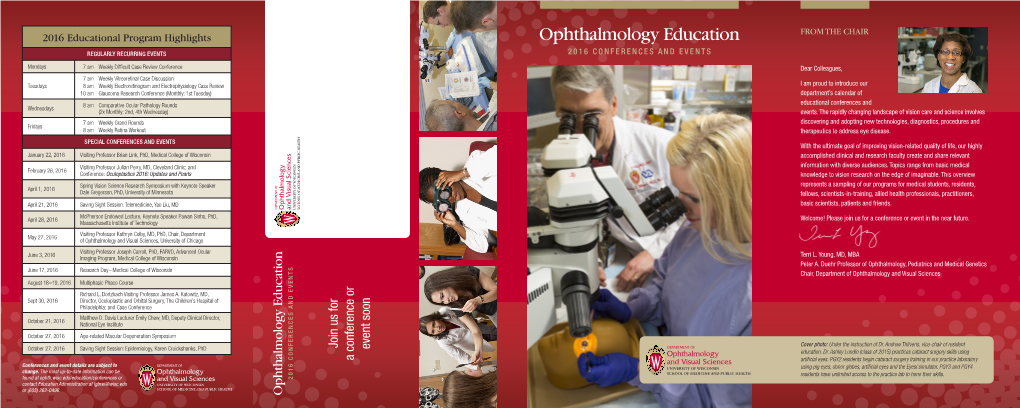 Ophthalmology Education