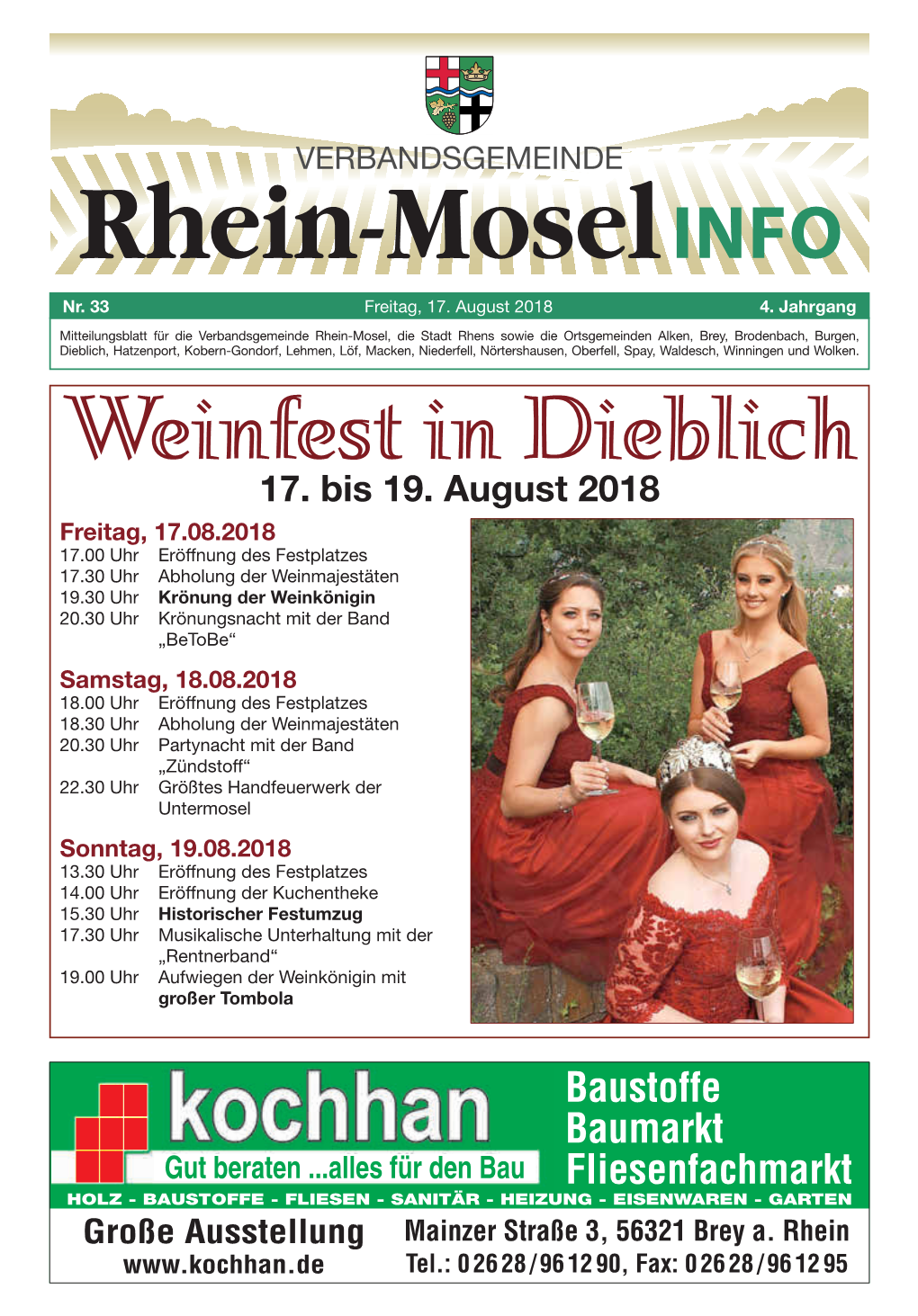 Weinfest in Dieblich