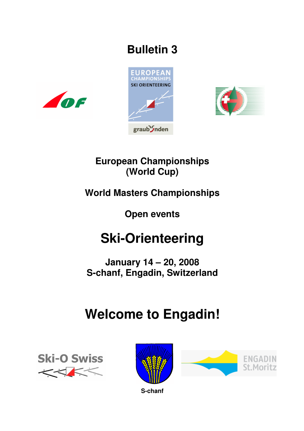 Ski-Orienteering Welcome to Engadin!