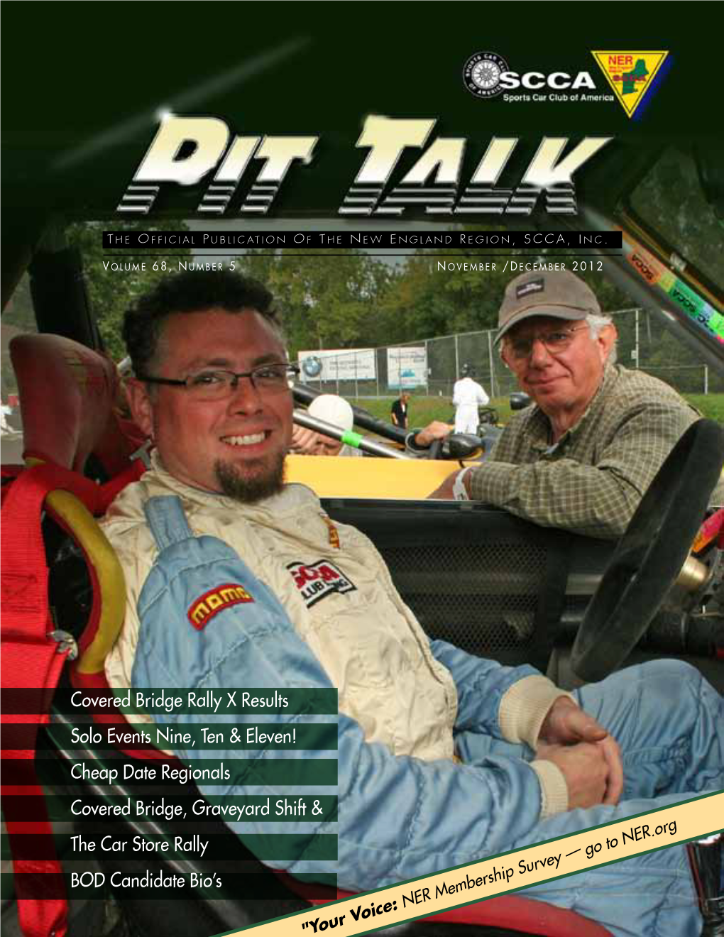 Pit Talk, November-December 2012